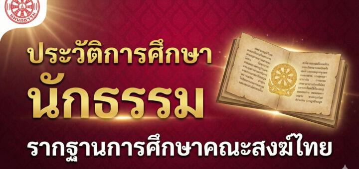 ประวัติการศึกษาพระปริยัติธรรมแผนกธรรม (นักธรรม): รากฐานการศึกษาคณะสงฆ์ไทย