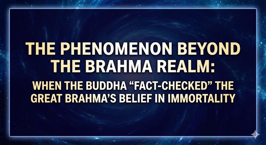 The Phenomenon Beyond the Brahma Realm: When the Buddha “Fact-Checked” the Great Brahma’s Belief in Immortality
